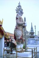 Guard, Temple of Emerald Buddha, Bangkok